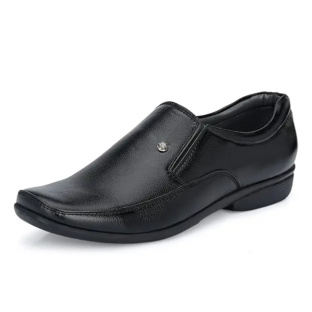 Centrino Men's Formal Shoes | Non Lace-Up Derby Shoes | Provide Comfort & Stylish | Perfect for Formal Wear, Business Casual, and